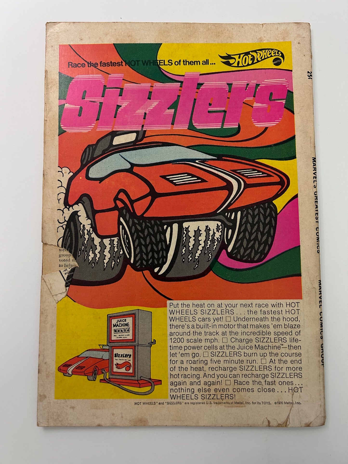 Marvel's Greatest Comics Featuring Fantastic Four #30 Vintage 1971 Comic Book