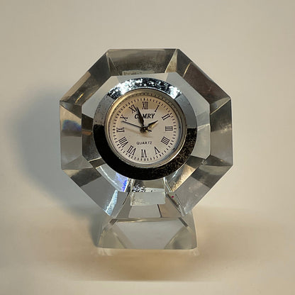 Camry Quartz Miniature Desk Clock Paperweight