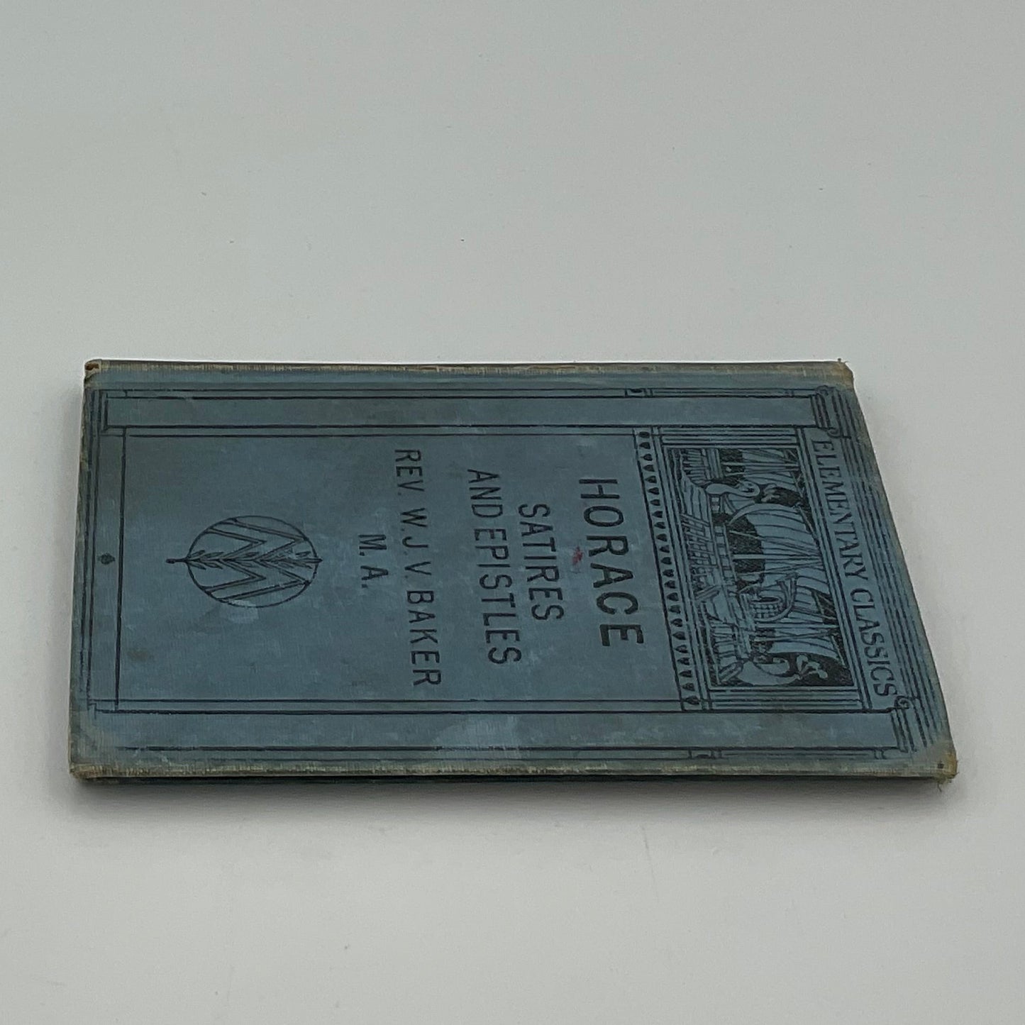 Hardcover Horace: Saties and Epistles Vintage