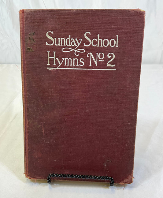 Sunday School Hymns #2 Vintage Antique 1912 Hymnal Tullar Meredith