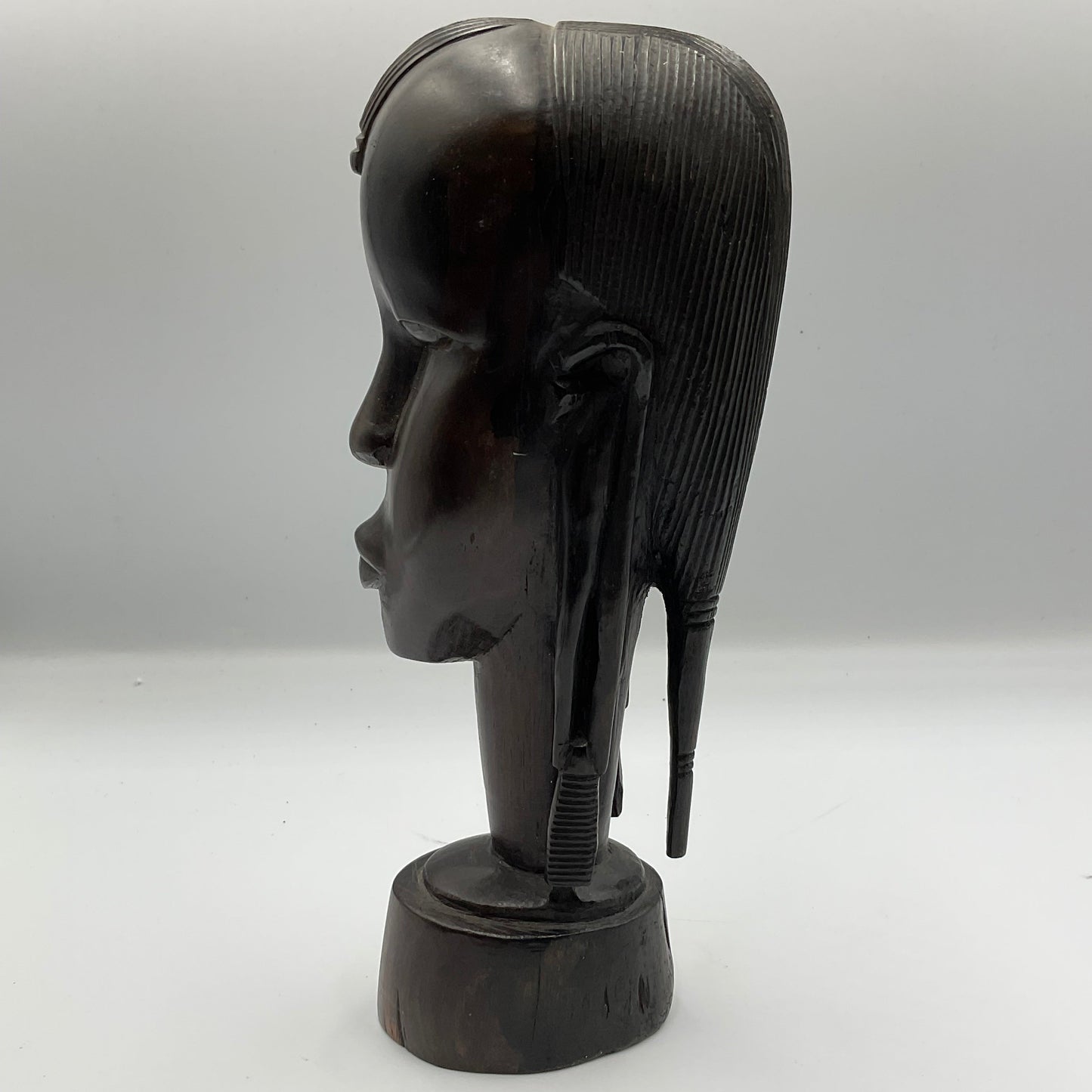 Vintage Carved African Tribal Female