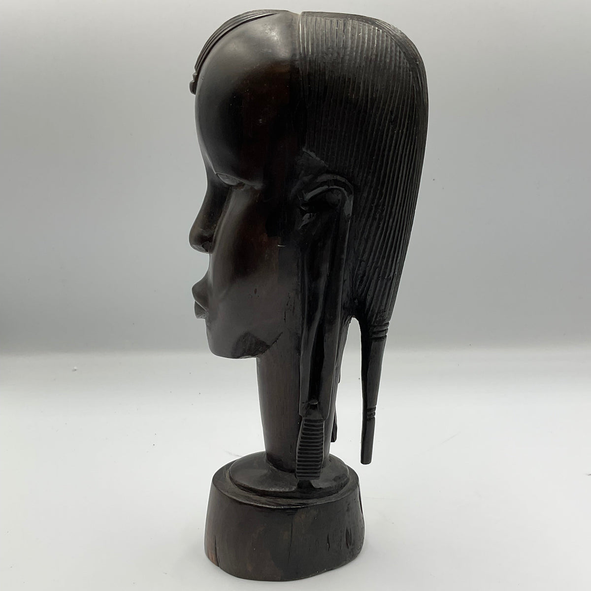 Vintage Carved African Tribal Female