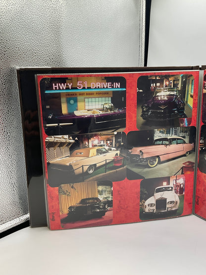 completed, vintage Graceland & Memphis vacation photo scrapbook