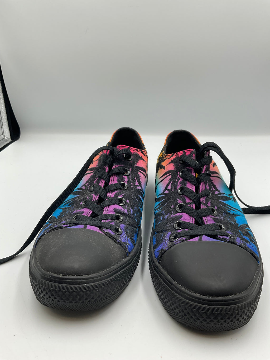 RAAD Palm Tree Canvas Low Top Sneakers Size 10M