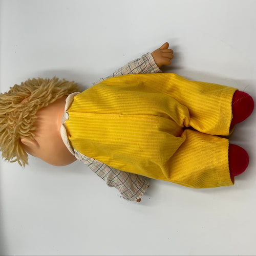 Vintage 1980s Komfy Kid Ice Cream Doll Astra Trading Corp Overalls