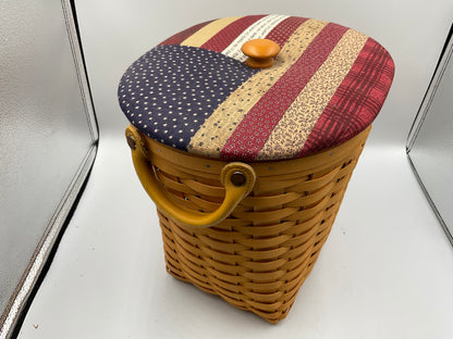 Longaberger maple wood host/hostess basket