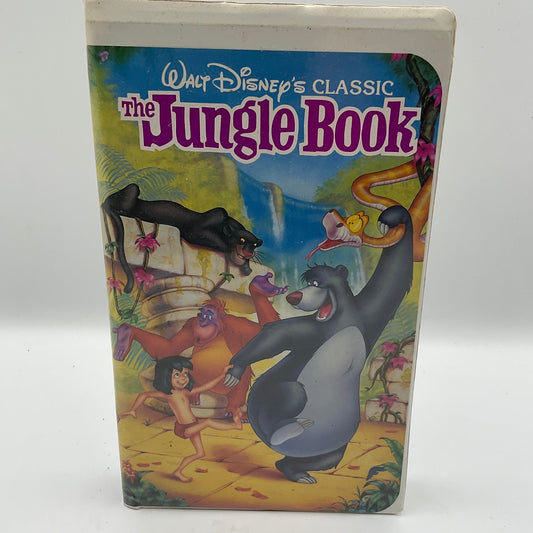 Walt Disney’s Classic The Jungle Book Vintage VHS Video Tape Movie in Original Box Untested