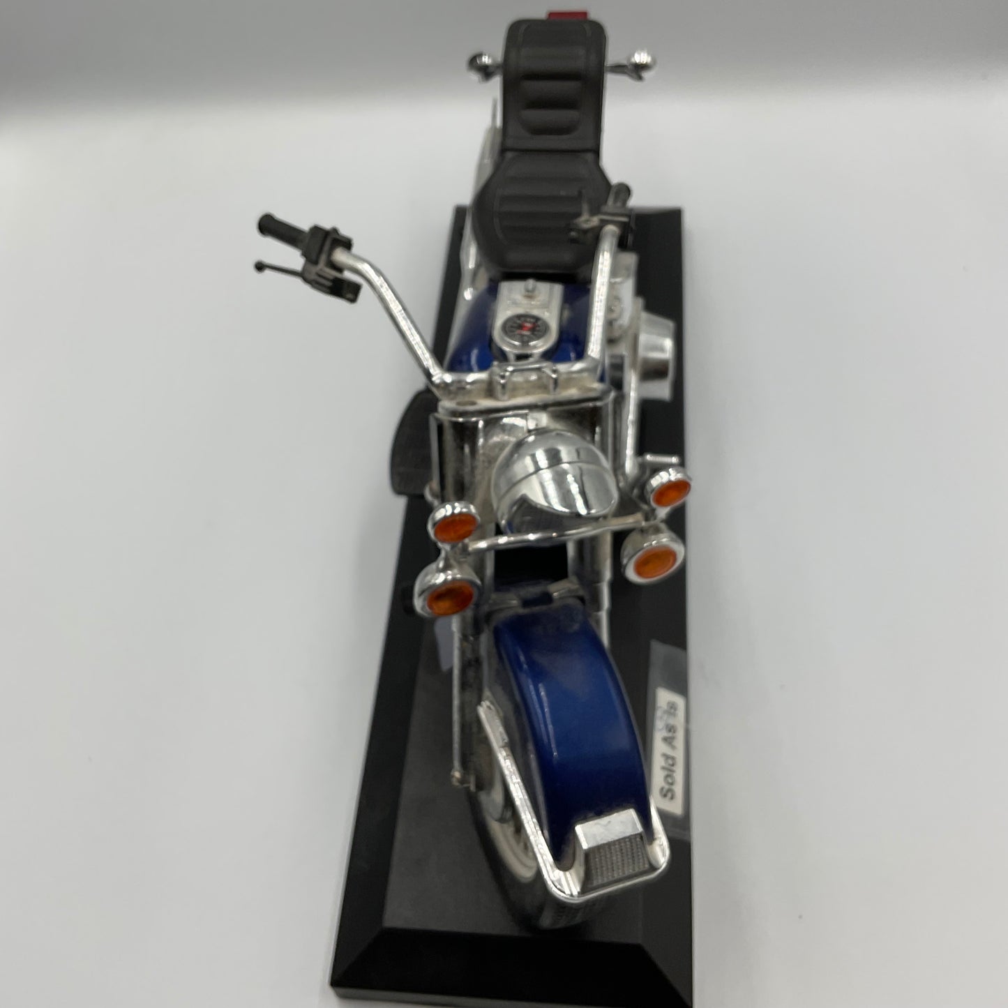 Harley Davidson Blue Maisto 1:18 Scale Die-cast Replica