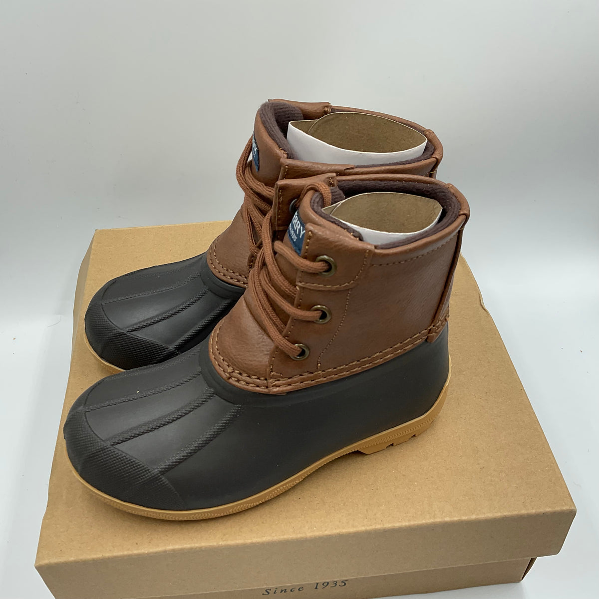 Sperry Port Duck Boots Boys Size 9M