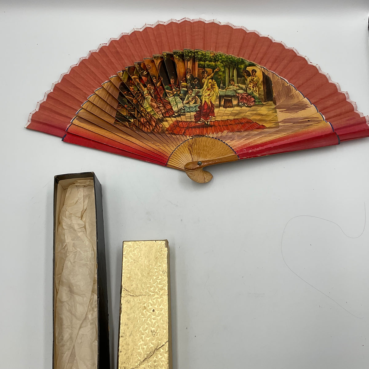 Vintage Folding Hand Fan