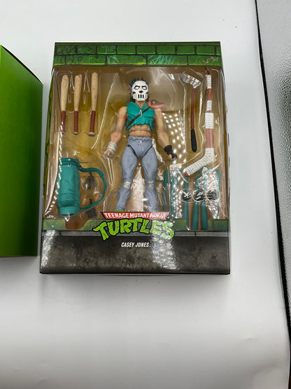 Super7 Ultimates Casey Jones 7" Action Figure Teenage Mutant Ninja Turtles New