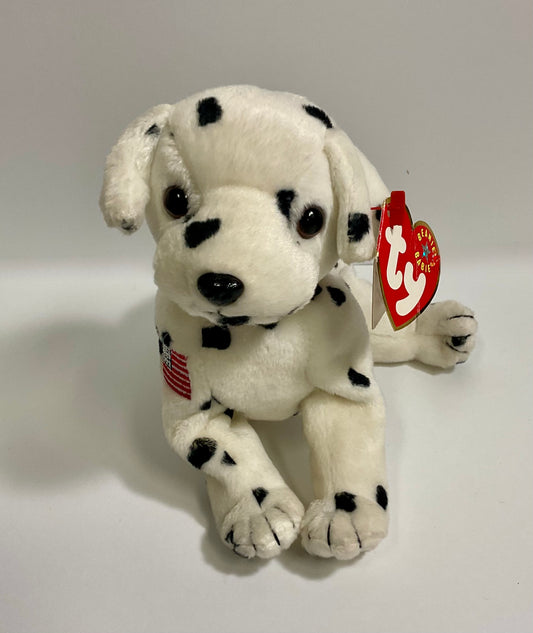 Rescue the Dog Commemorative September 11th (9/11) Beanie Baby Vintage 2001 Ty Beanie Babies Collection