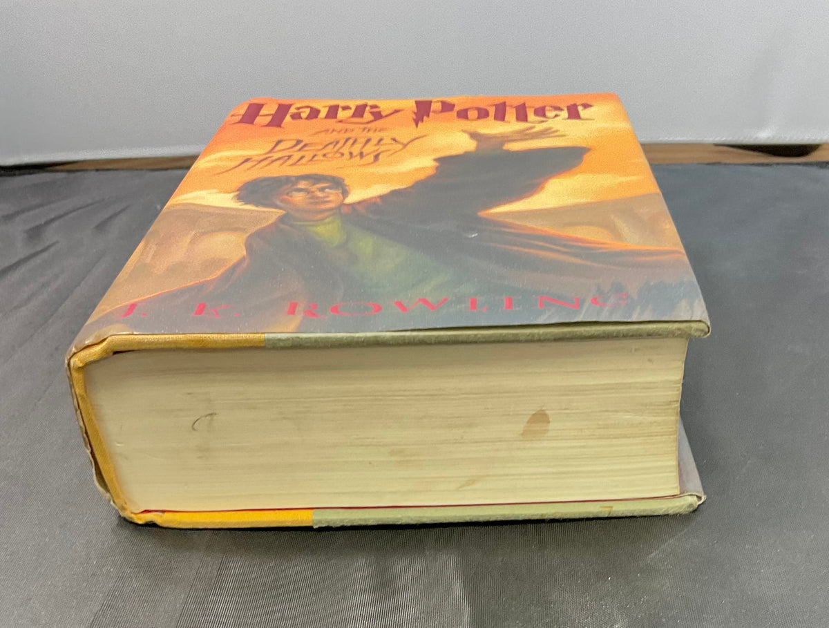 Harry Potter and the Deathly Hallows Hardcover Book by J.K. Rowling