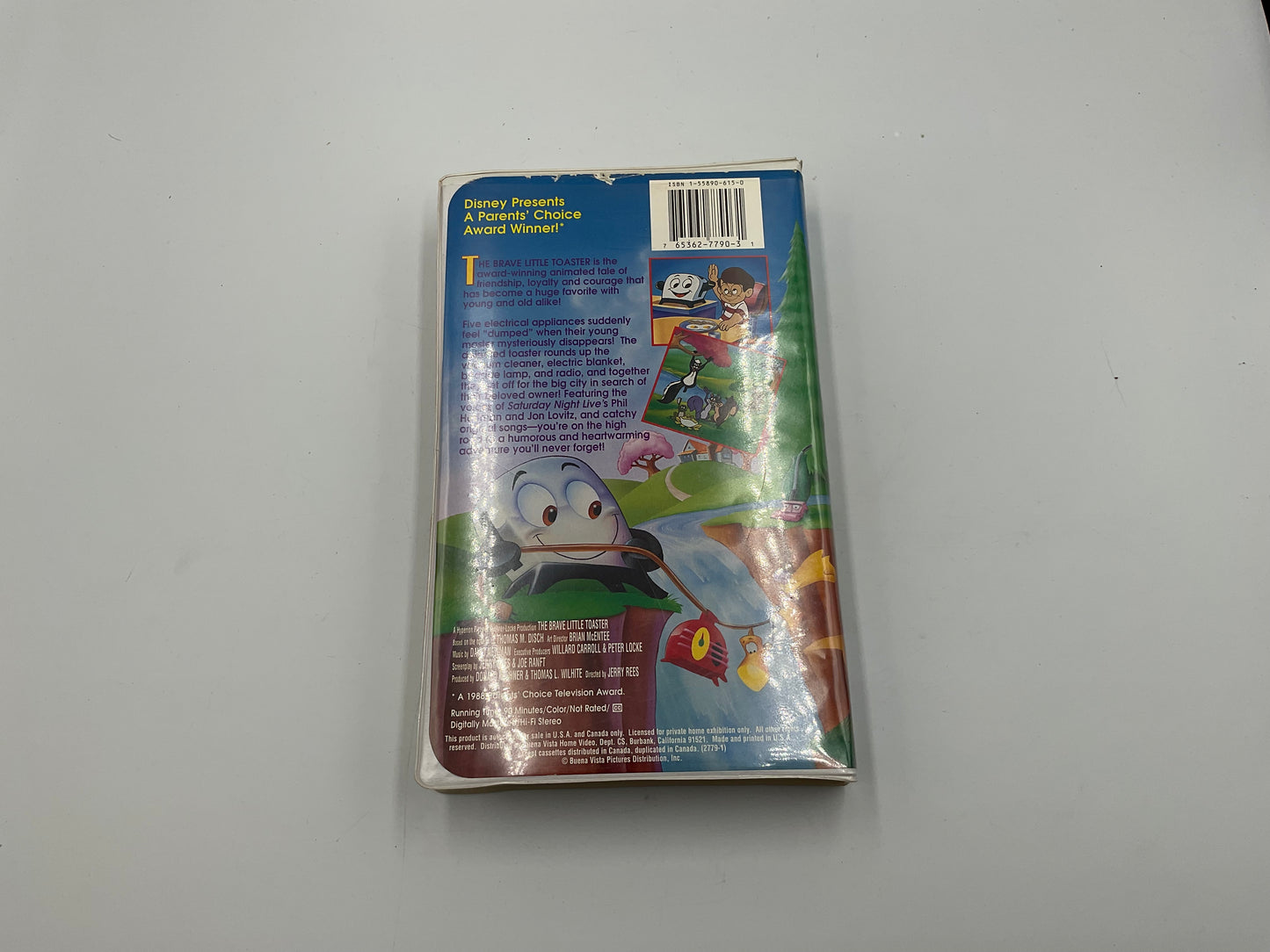 Disney presents The Brave Little Toaster Vintage VHS Tape 1991