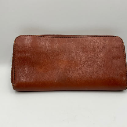 Fossil Tiegan Brown Leather Wallet