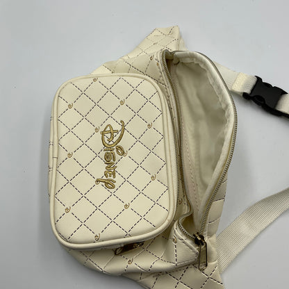 Disney Loungefly White Ivory Beige Fanny Pack