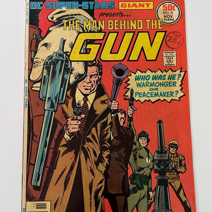 DC Super-Star Giant No. 9 The Man Behind the Gun Vintage 1976 DC Comics Comic Book
