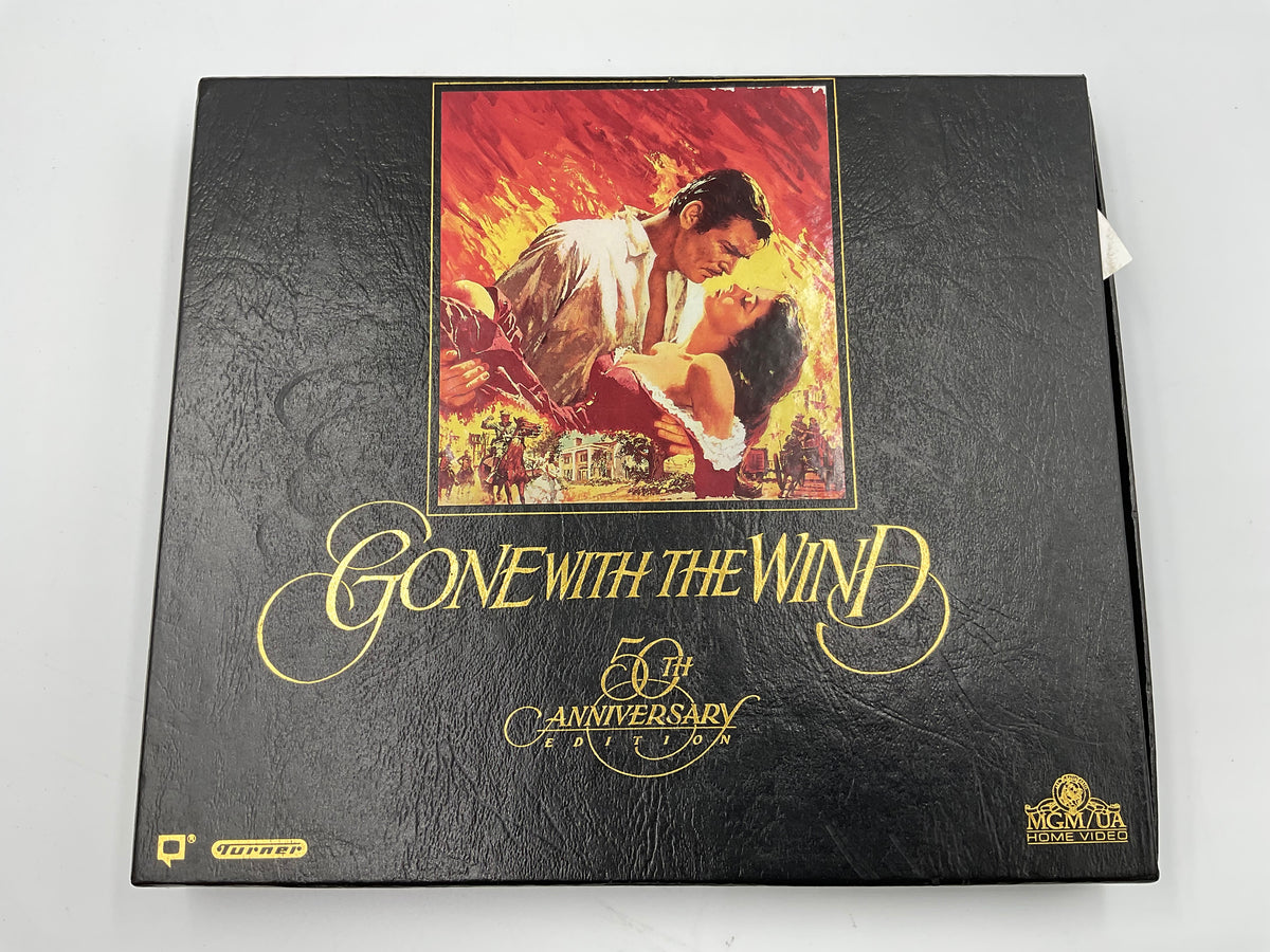 Gone With the Wind 50th Annivwesary VHS Box Set 1989 COA Program Limited