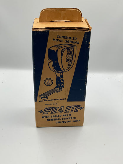 Lott a Lite Vintage Controlled Movie Lighting untested General Electric Uniflood Lamp