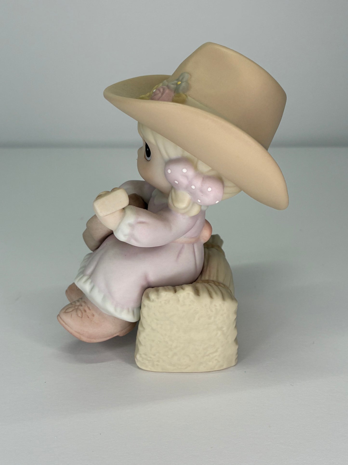 Precious Moments Vintage 1995 Hallelujah Hoedown Hand Painted Porcelain Collectible Figurine Original Box