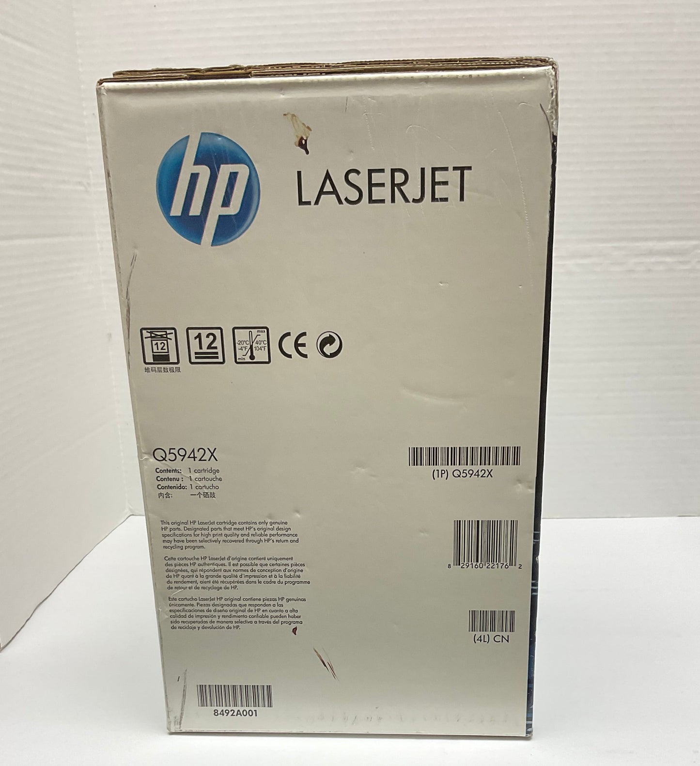 HP LaserJet Printer 42X Black High Yield Toner Cartridge Brand New in Original Box