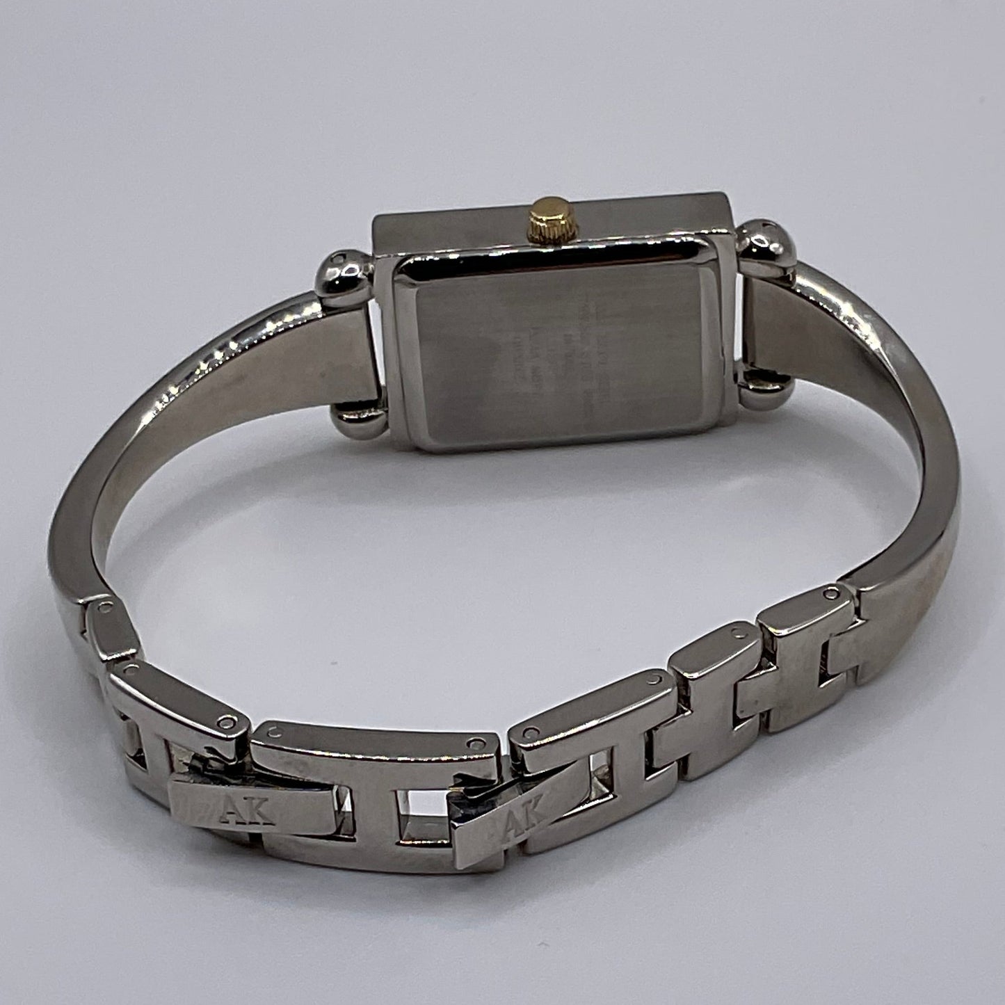 Anne Klein II Silvertone Watch Excellent Condition New Battery in Original Box