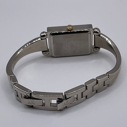 Anne Klein II Silvertone Watch Excellent Condition New Battery in Original Box