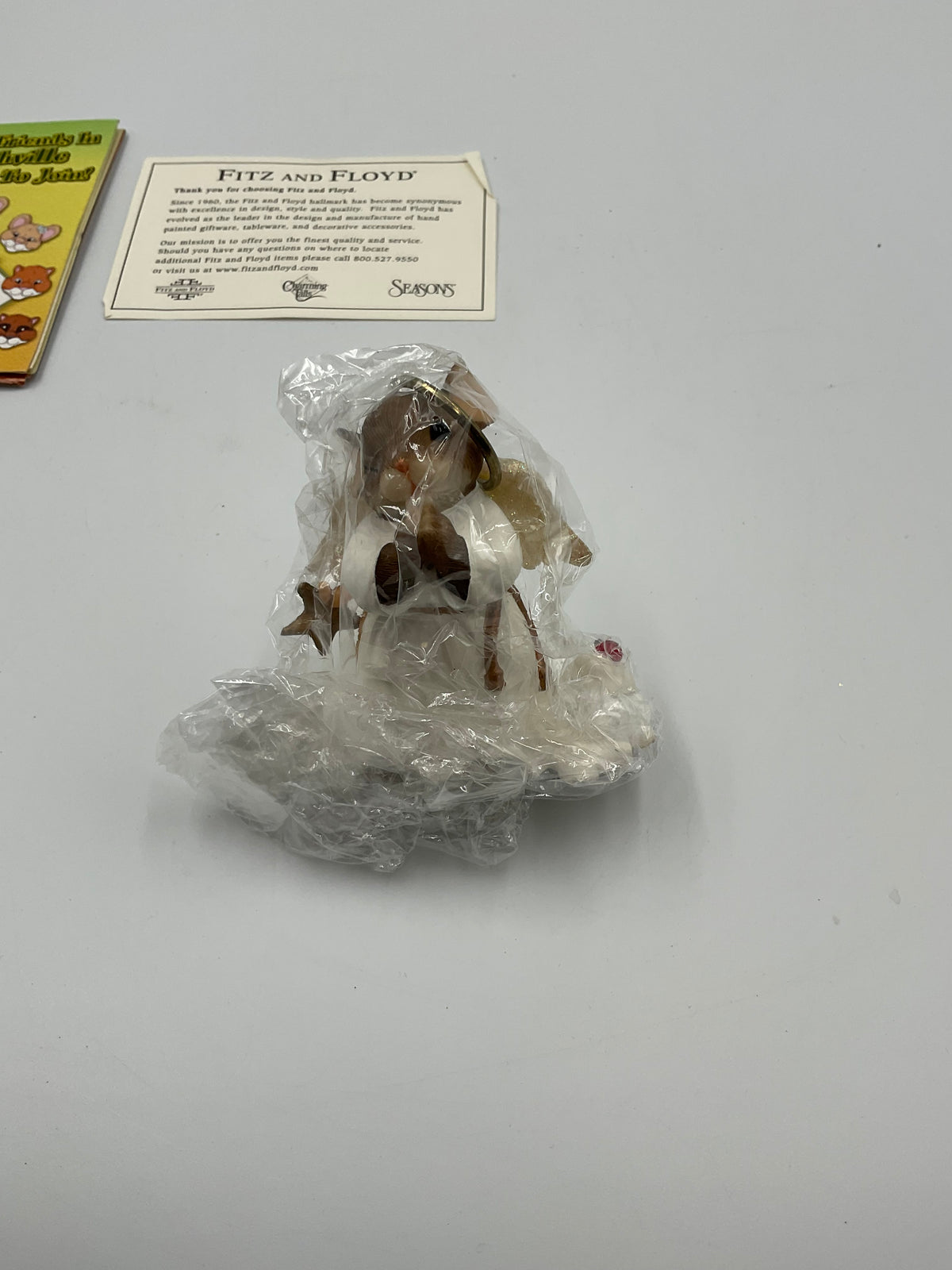 Collectible figurine kit from the Charming Tails collection by Fitz and Floyd