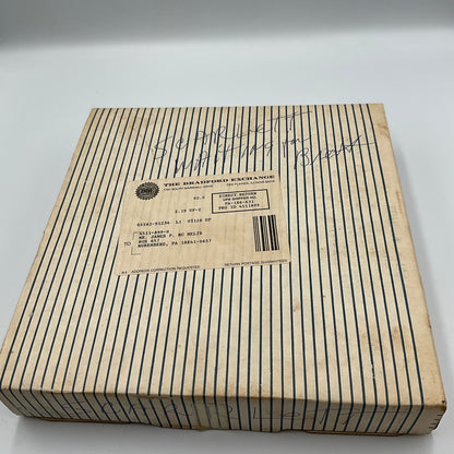 W.L. George Bradford Exchange Limited Edition Waiting for Rhett 1991 with Box and COA