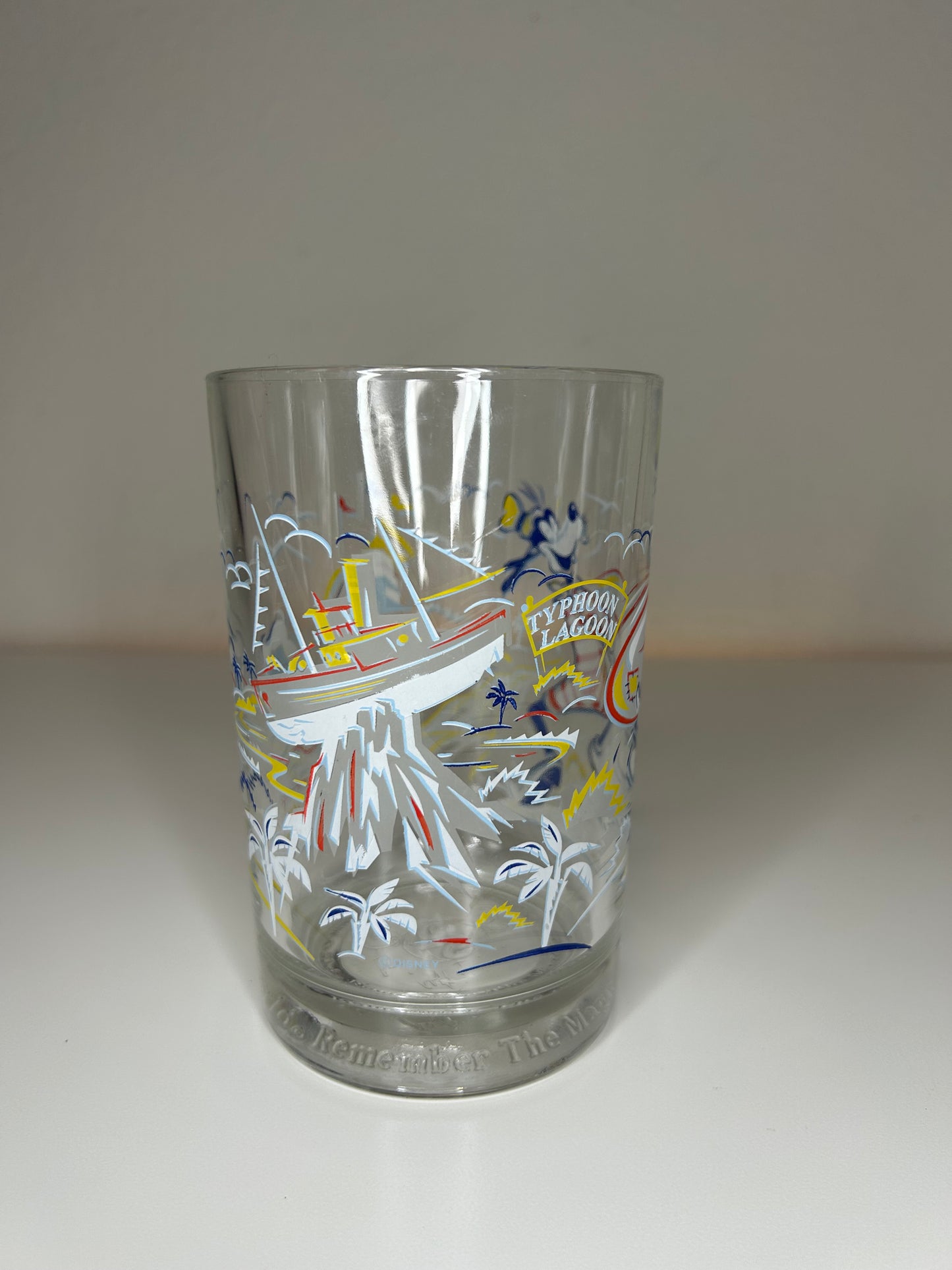 Disney Remember The Magic 25th Anniversary Glass