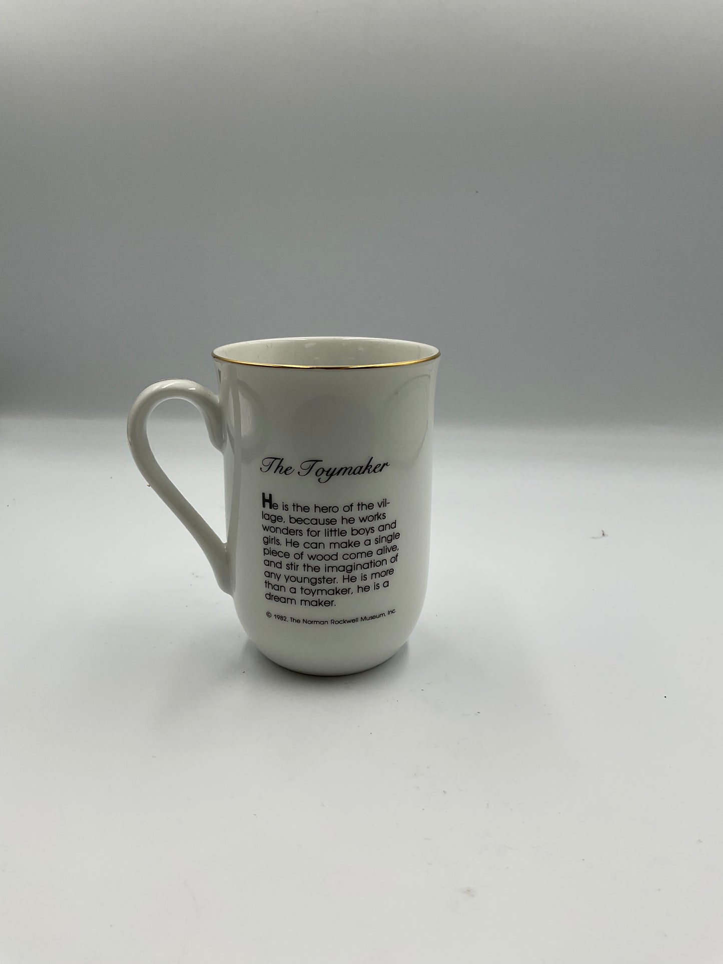 Norman Rockwell Museum Vintage 1982 8 Ceramic Mugs