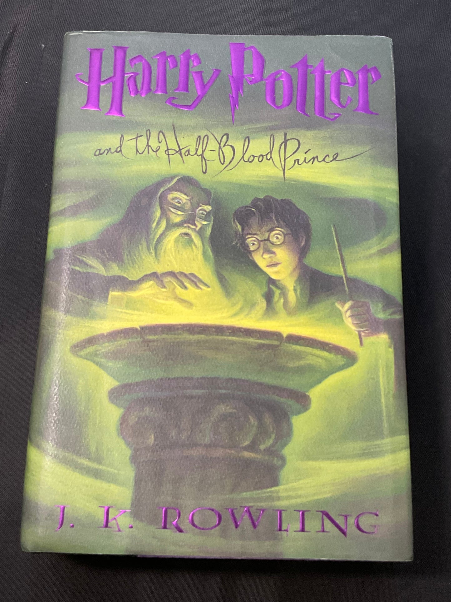 Harry Potter and the Half Blood Prince Hardcover Book by J.K. Rowling