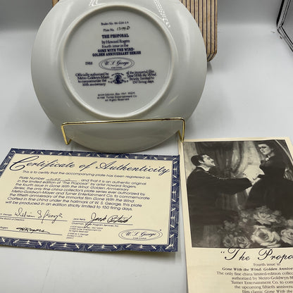 W.L.George Fine China The Proposal by Howard Rogers