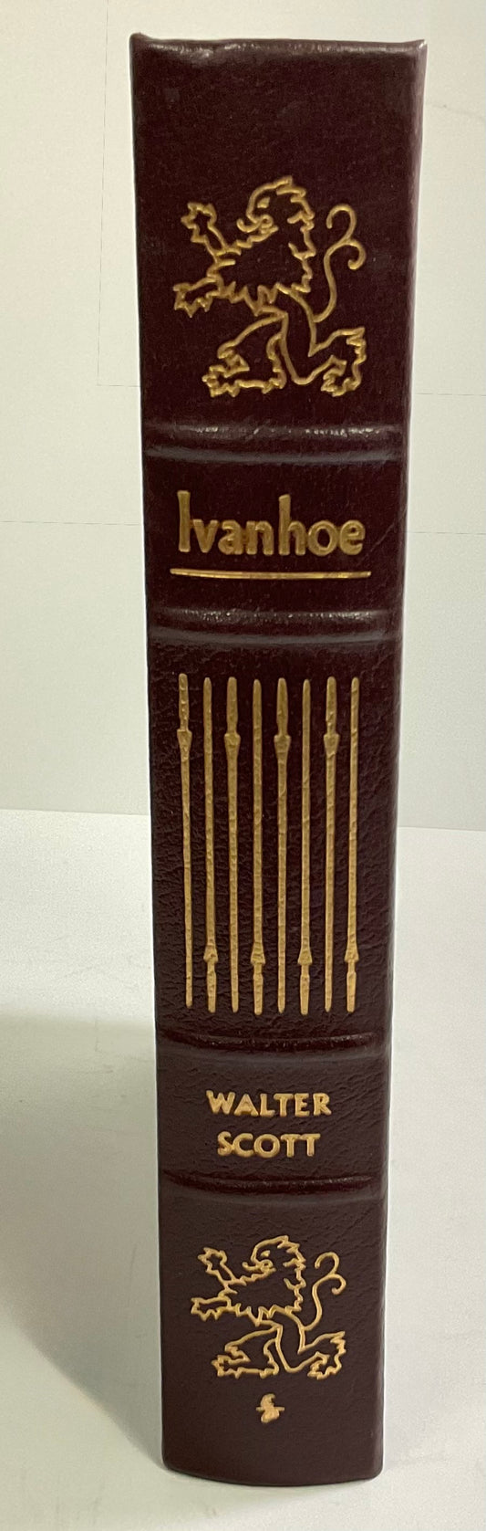 Ivanhoe by Sir Walter Scott Vintage 1977 Easton Press 100 Greatest Books Ever Written Leather Bound Collector's Edition