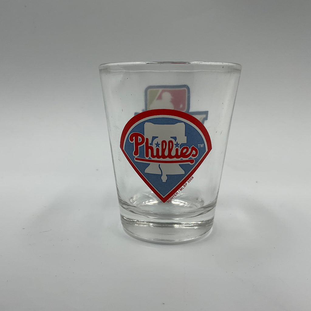 Philadelphia Phillies 2008 World Series Champions MLB Shot Glasses Set of 4