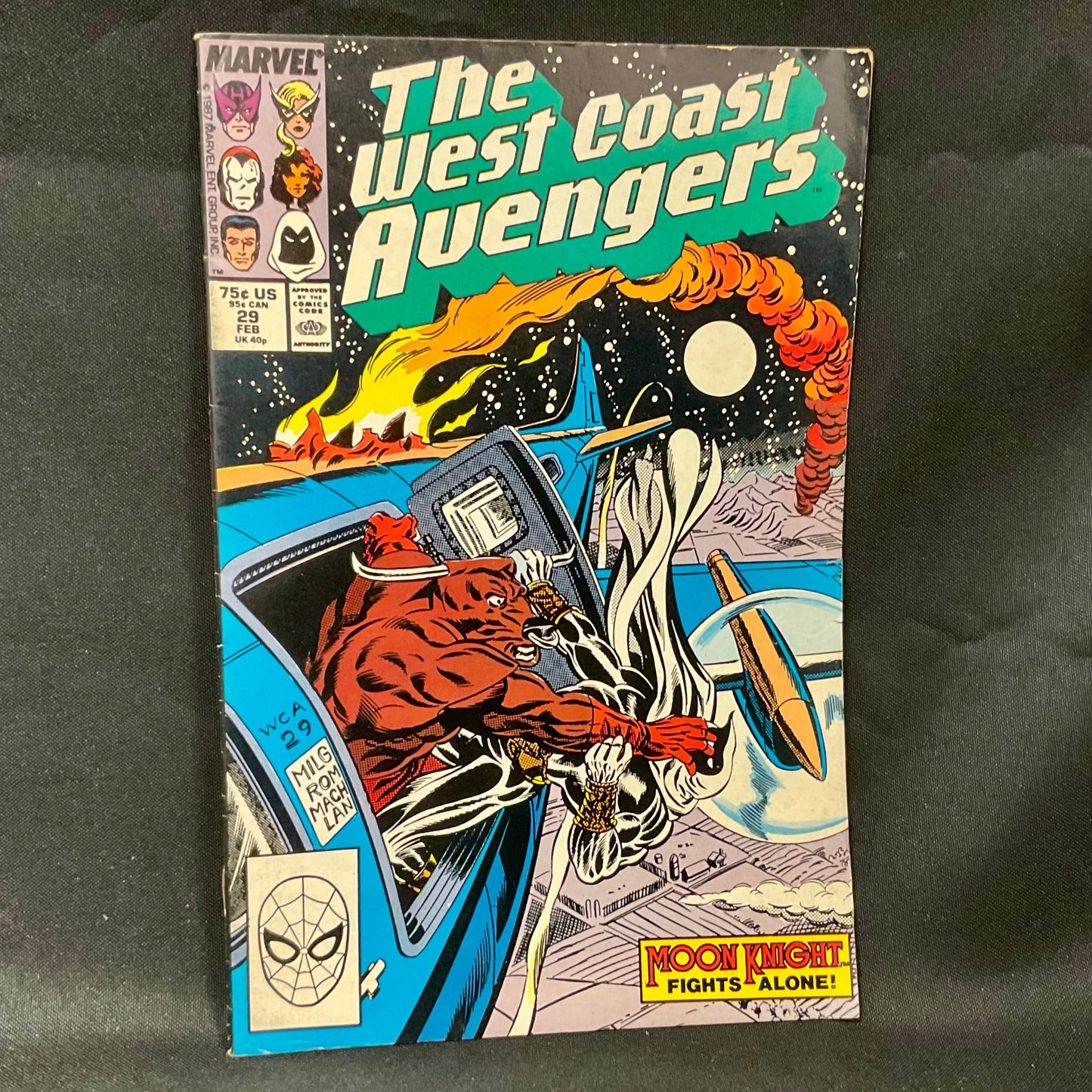 West Coast Avengers #29 Marvel Comics Vintage 1988