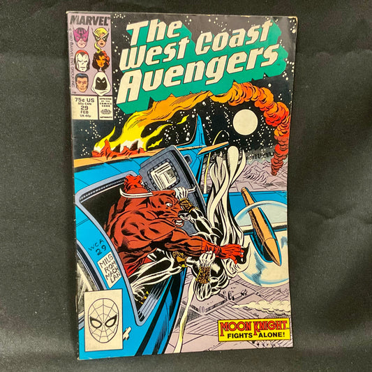 West Coast Avengers #29 Marvel Comics Vintage 1988