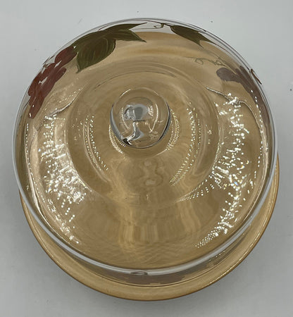 Noble Excellence Meritage Cheese Dish with Glass Dome