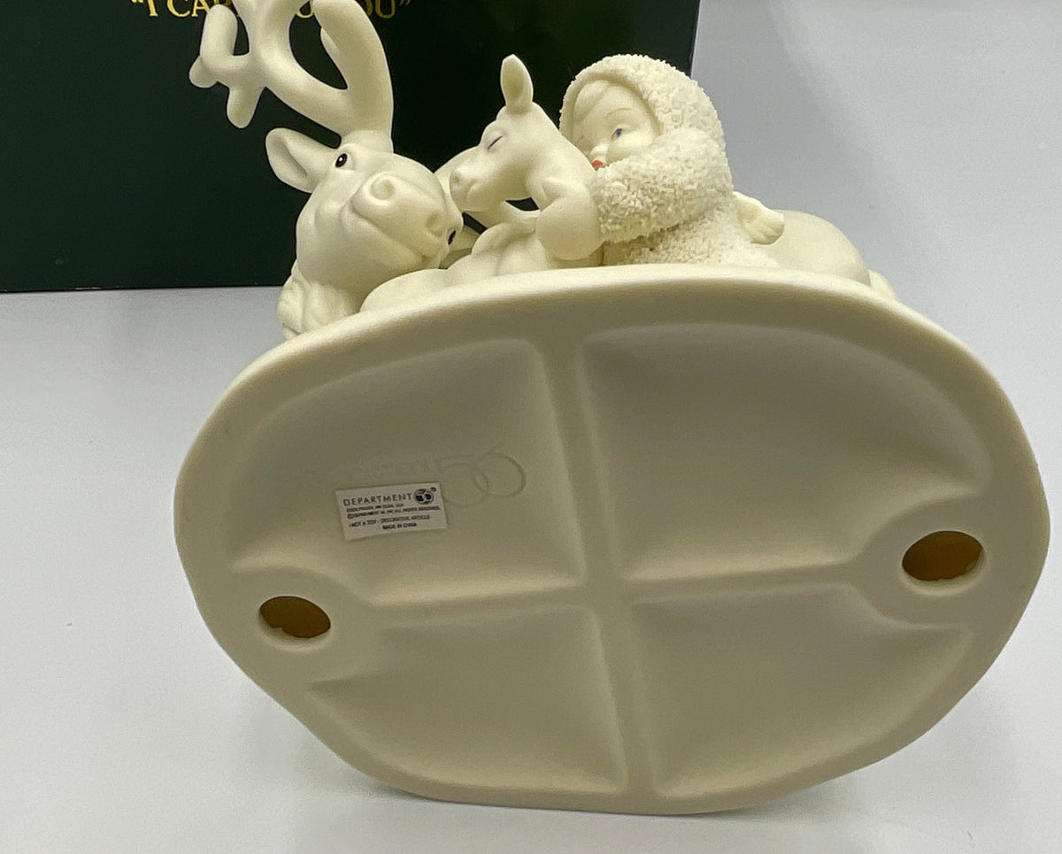 Department 56 Snowbabies I Caribou You #68942 Retired 1999 Figurine w/ Box