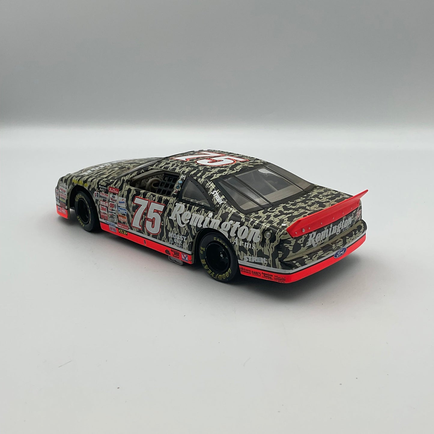 Scale Model Of Remington Sponsored Car