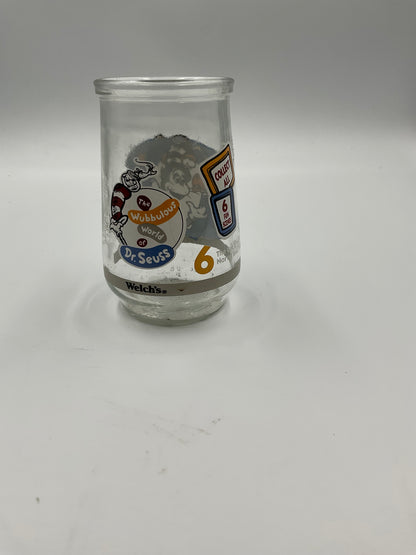 Vintage Welch’s Character Jelly Jar  Collectable Drinking Glasses Lot of 3