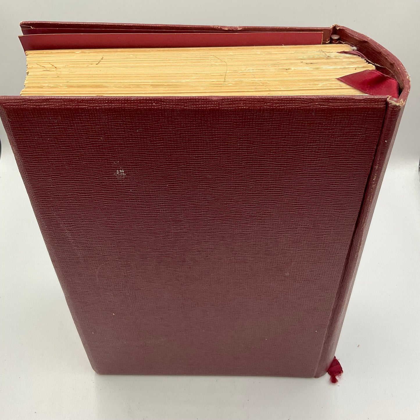 Vintage Hardcover Edition of the Holy Bible by J.J. Little & Ives Co.