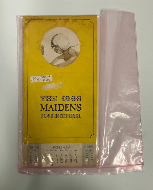1966 Vintage Maidens Calendar