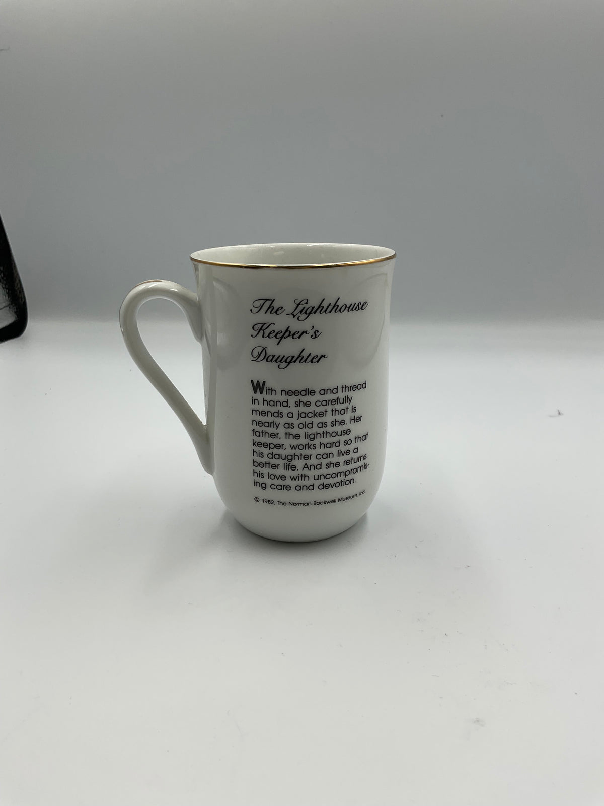 Norman Rockwell Museum Vintage 1982 8 Ceramic Mugs