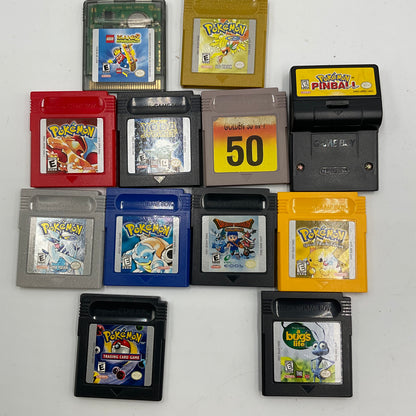 Game Boy Game Cartridges (12 Total )