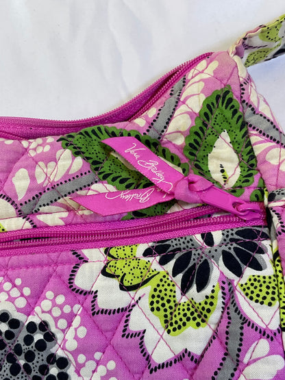 Vera Bradley Pink and Green Floral Flower Print Bag