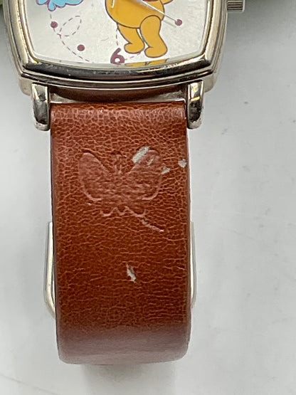 Disney Winnie the Pooh Special Edition Watch w/ Tin Brown Leather Band