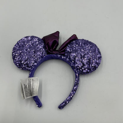 Disney Parks Minnie Mouse Purple Potion Sequin Headband