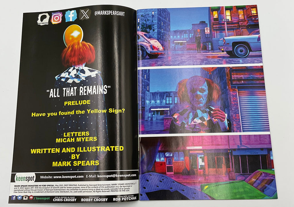Mark Spears Monsters #0 - Free Comic Book Day Edition (Keenspot)