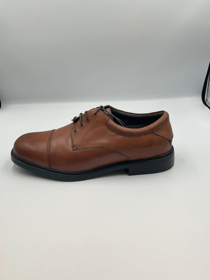 NUNN BUSH Crews Senator Men's Slip Resistant Work Shoe